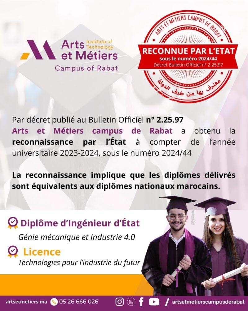 Reconnue par l'Etat