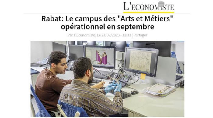 Rabat: Le campus des "Arts et Métiers" opérationnel en septembre